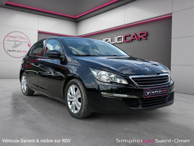 Peugeot 308 1.6 HDi 92ch FAP BVM5 Active Garantie 12 Noir de 2014