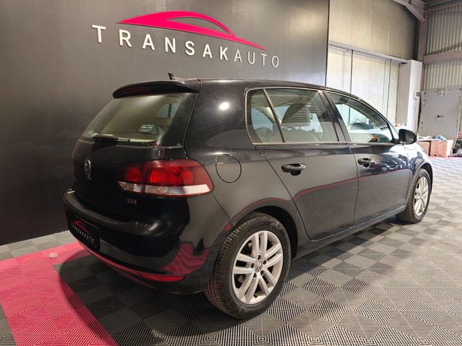 Volkswagen Golf 1.6 TDI BLUEMOTION 105 ch CONFORTLINE /  Noir de 2011
