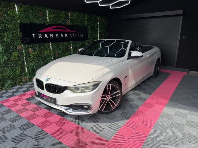 BMW Serie 4 COUPE F32 LCI 420d 190 ch BVA8 Luxury ~  Blanc de 2017