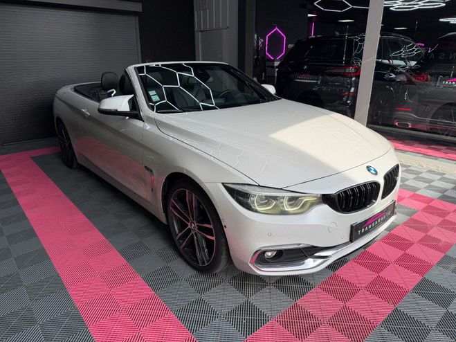 BMW Serie 4 COUPE F32 LCI 420d 190 ch BVA8 Luxury ~  Blanc de 2017