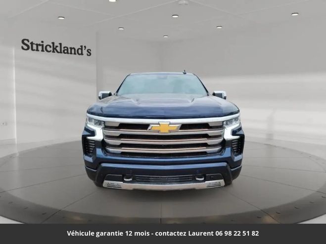 Chevrolet Silverado 1500 high country crew cab 4x4 tout comp Bleu de 2022