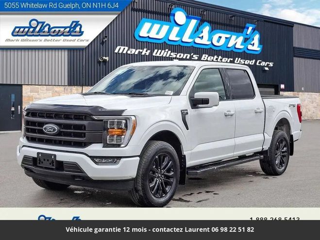 Ford F150 F lariat ethanol 5.0l supercrew 4x4 tout Blanc de 2022