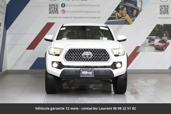 Toyota Tacoma trd off road double cab 4x4 tout compris Blanc de 2019