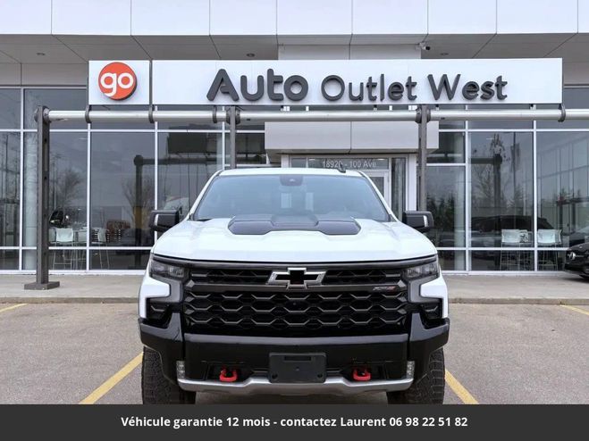 Chevrolet Silverado 1500 zr2 6.2l tout compris hors homologa Blanc de 2023