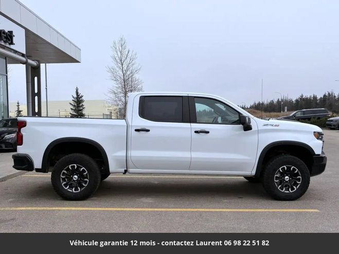 Chevrolet Silverado 1500 zr2 6.2l tout compris hors homologa Blanc de 2023