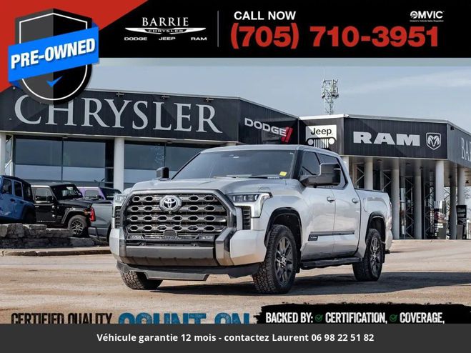 Toyota Tundra hybride i-force max tout compris hors ho Au Choix de 2023