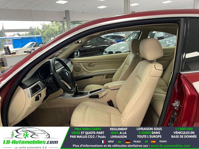 BMW Serie 3 Coup� 325i BVA Rouge M�tallique de 2010
