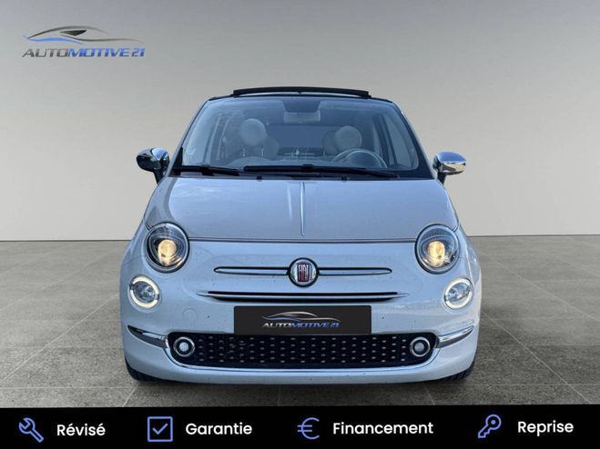 Fiat 500 C 0.9 8v TwinAir 85ch S&S Anniversario D BLANC de 2017