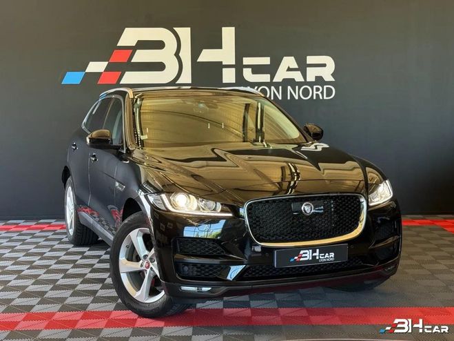 Jaguar F Pace 2.0 T 250 CH PRESTIGE AWD BVA/GARANTIE A Noir de 2019