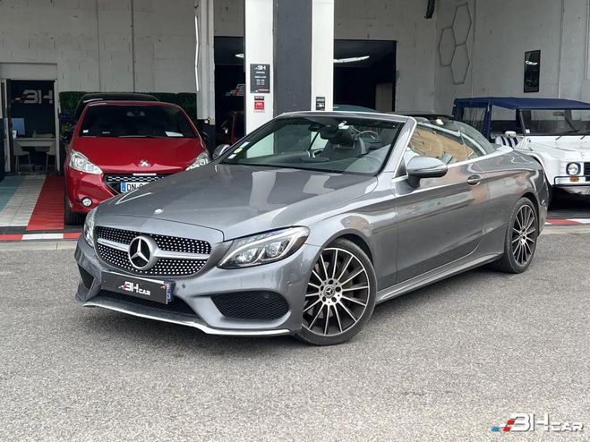 Mercedes Classe C CABRIOLET 250D 205cv FASCINATION 9G-TRON Gris de 2018