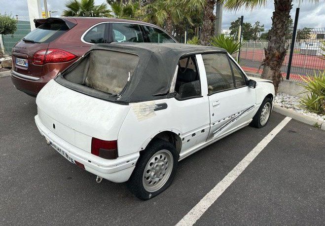 Peugeot 205 CTI URGENT Blanc de 1986
