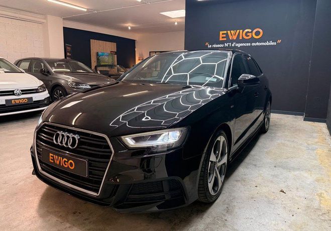 Audi A3 Sportback 2.0 tdi 150 s-line Noir de 2017