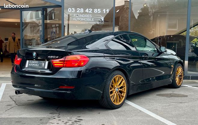 BMW Serie 4 Coup� 420d 184ch Lounge Noir de 2013