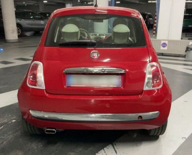 Fiat 500 1.2 8v 69ch S&S Lounge Dualogic Rouge de 2013