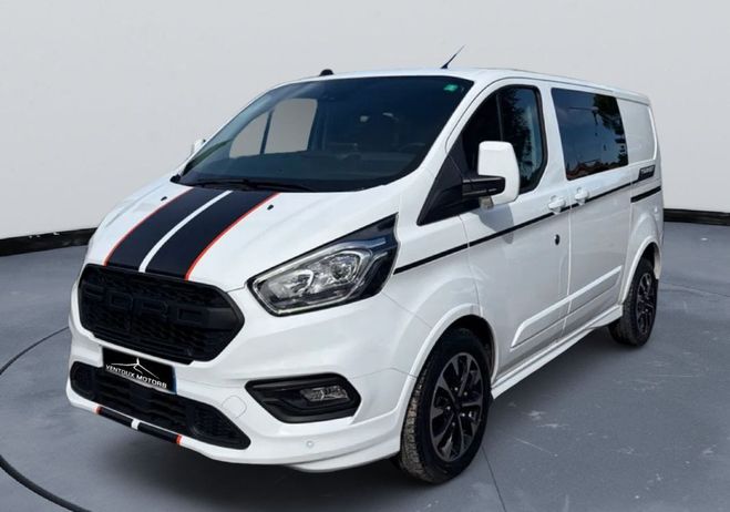 Ford Transit 2T custom -tva- l1h1 2.0 ecoblue 170ch a Blanc de 2024