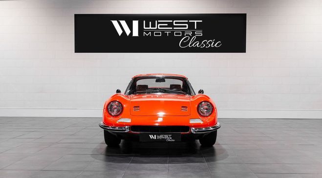 Ferrari Dino 246 GT V6 2.4 195 ? Immat France Restaur Rouge de 1971