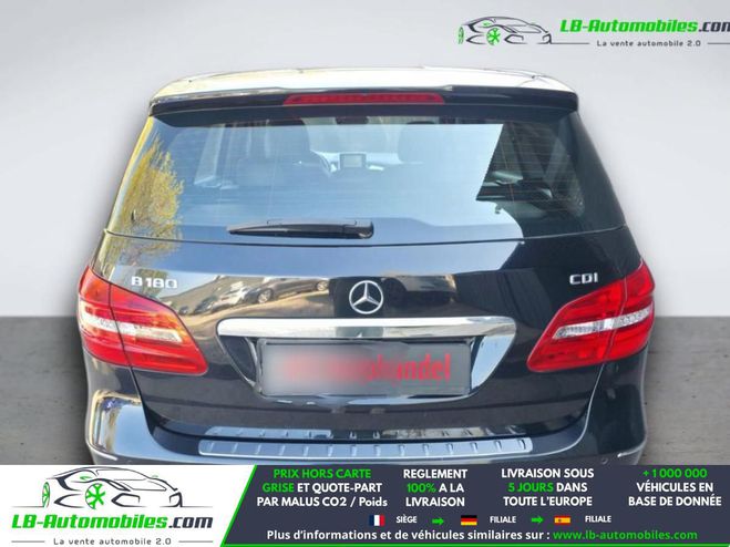 Mercedes Classe B 180 CDI BVA Noir M�tallique de 2014