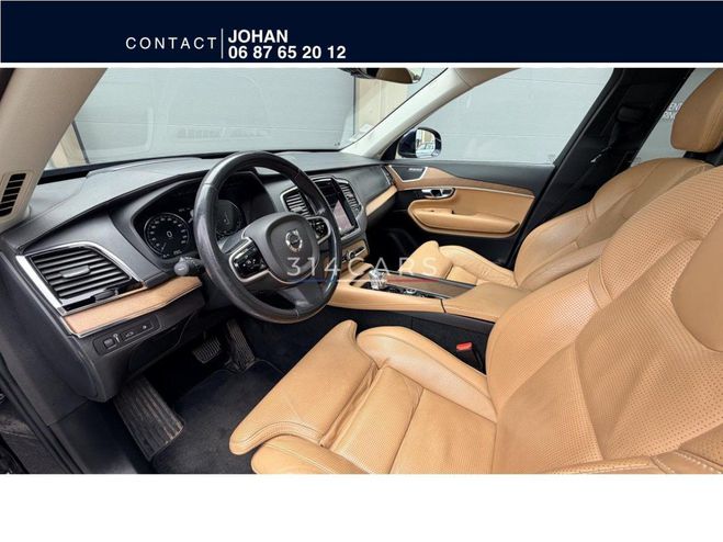 Volvo XC90 T8 - 320cv   87cv - Inscription Luxe 7 p BLEU CLAIR de 2016