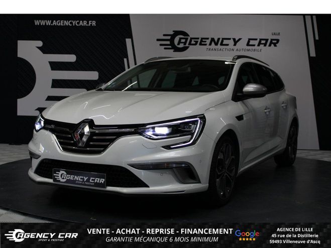 Renault Megane Estate 1.3 TCe BREAK GT Line aucun frais BLANC de 2019