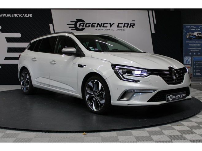 Renault Megane Estate 1.3 TCe BREAK GT Line aucun frais BLANC de 2019