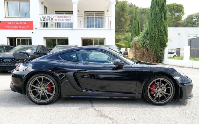 Porsche 718 cayman 2.0 300 ch pdk kit gt4 rs Noir de 2018