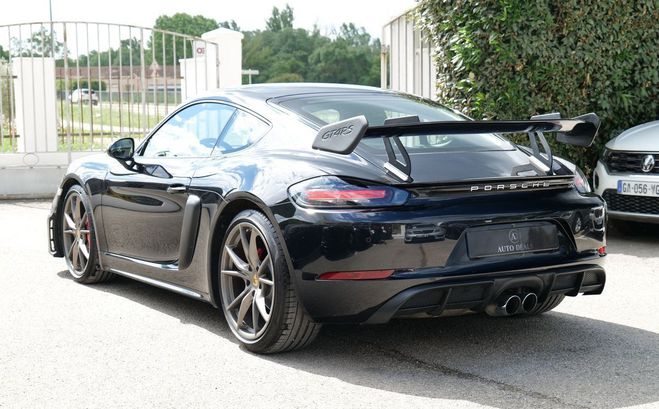 Porsche 718 cayman 2.0 300 ch pdk kit gt4 rs Noir de 2018