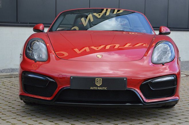 Porsche Boxster GTS 3.4i 330 ch PDK - 53.000 km - Carnet rouge carmin de 2015