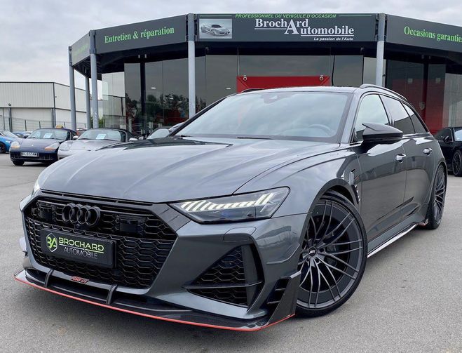 Audi RS6 -R ABT (C8) /4.0l V8 TFSI 740 CH BVA 8 Q Gris de 2020
