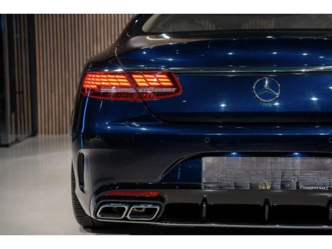 Mercedes Classe S Coup� 63 - BVA Speedshift MCT - BM 217 A Canvasite Bleu M�tallis� de 2018