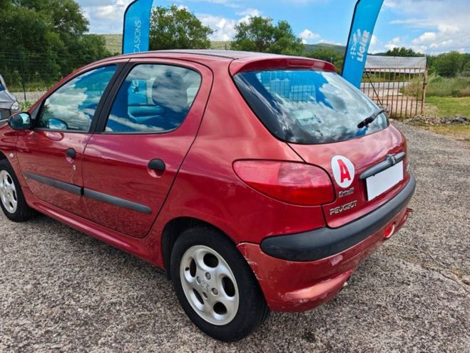 Peugeot 206 2.0 hdi Rouge de 2000