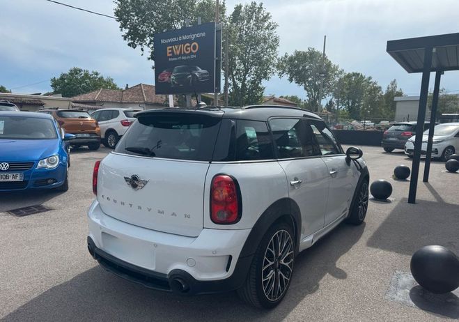 Mini Countryman i (r60) john cooper works 218ch all4 bva Blanc de 2016