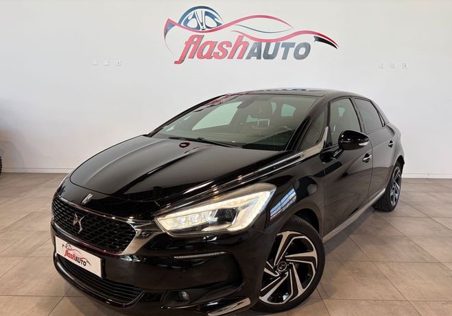 Citroen DS 5 DS5 HYBRID4 2.0 Blue HDi ETG6 200cv-4X Noir de 2016