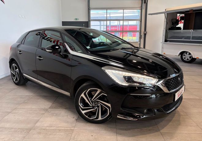 Citroen DS 5 DS5 HYBRID4 2.0 Blue HDi ETG6 200cv-4X Noir de 2016