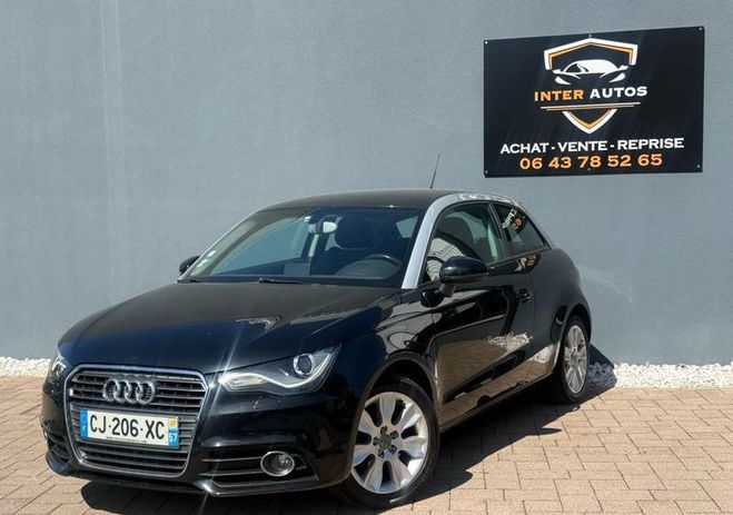 Audi A1 1,4 TFSI ANBITION Noir de 2011
