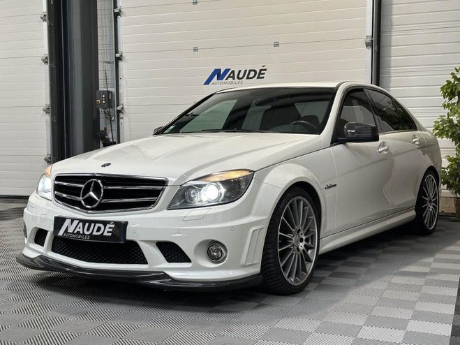 Mercedes Classe C 63 AMG V8 487ch Pack Performance Plus -  BLANC de 2010