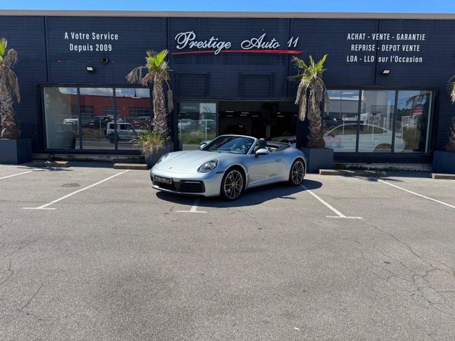 Porsche 911 992 Carrera 4 S 450 CV PDK Cabriolet Rou Gris de 2019