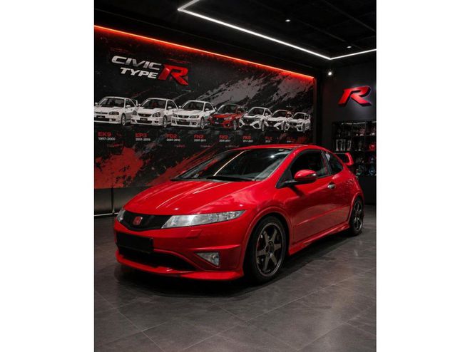 Honda Civic Type-R R 2.0 i-VTEC 201 FN2 / HISTORIQUE ROUGE FONCE de 2008