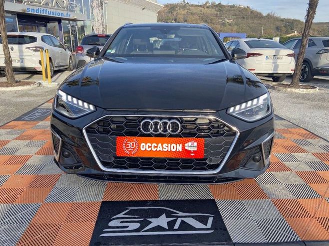 Audi A4 AVANT 2.0 TDI 204 S-TRONIC S LINE GPS Ca Noir de 2022