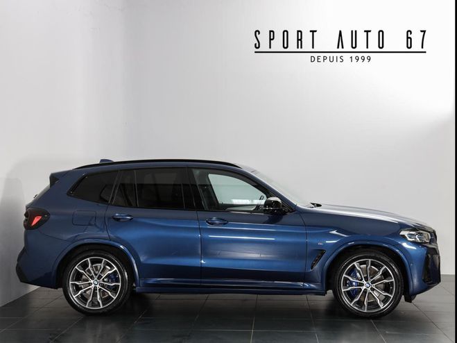 BMW X3 M 40 D 6 cylindres 3.0L BI TURBO Phytonic Blau de 2022