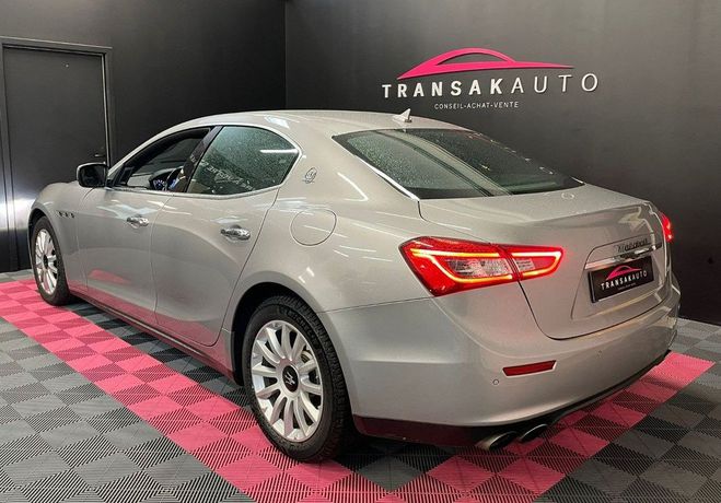 Maserati Ghibli 3.0 V6 330ch ORIGINE FRANCE SUIVI Gris de 2014