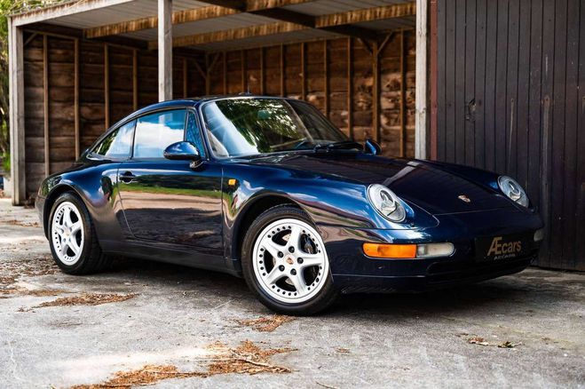 Porsche 911 993 TARGA MANUAL FULL SERVICE INVOICES M Bleu M�tallis� de 