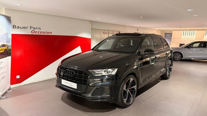 Audi Q7 55 TFSI e 380 Tiptronic 8 Quattro S line Noir de 2022