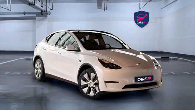 Tesla Model Y Grande Autonomie * Autopilot * Toit pano Blanc de 2021