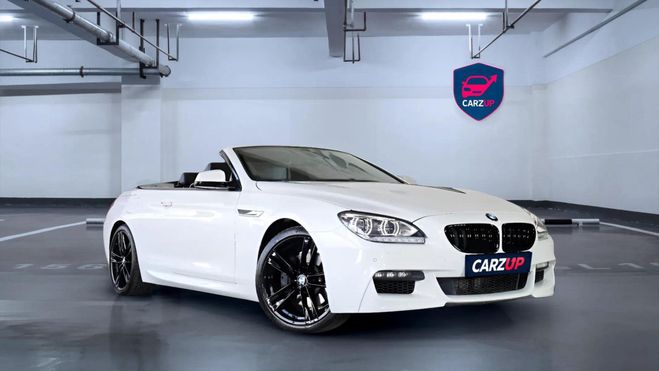 BMW Serie 6 40i Cabriolet xDrive 320 ch * BVA * Pack Blanc de 2014