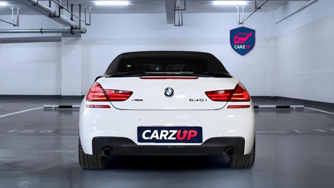 BMW Serie 6 40i Cabriolet xDrive 320 ch * BVA * Pack Blanc de 2014