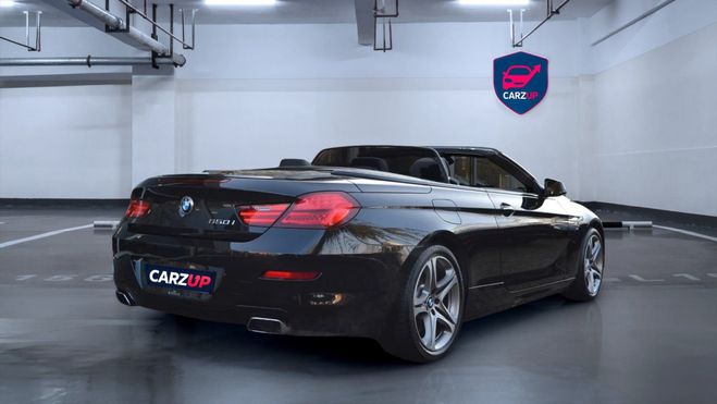 BMW Serie 6 650i V8 4.4 408 ch * Cabriolet * Luxe &a Noir de 2011