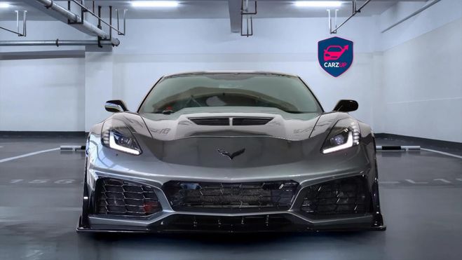 Chevrolet Corvette C7 Z06 3LZ V8 6.2 659 ch * BVA * Carbone Gris de 2015