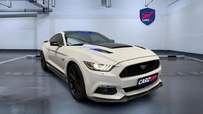 Ford Mustang GT V8 5.0 441 ch * BVM * Performance Pac Blanc de 2015