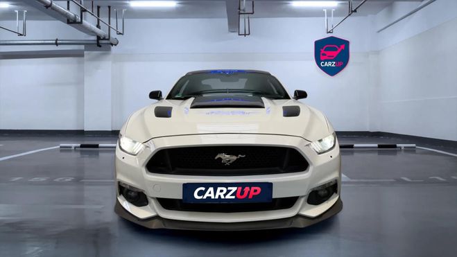 Ford Mustang GT V8 5.0 441 ch * BVM * Performance Pac Blanc de 2015