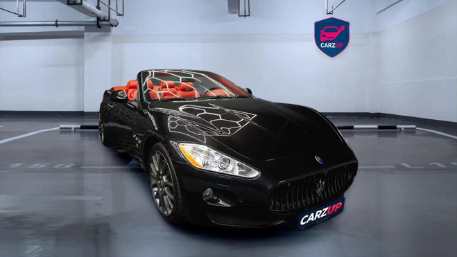 Maserati Grancabrio Ferrari Sport 4.7 V8 Nero Carbonio �l�ga Noir de 2010